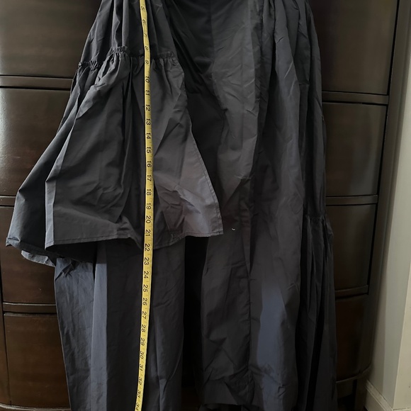 The Kemist Calais Asymmetrical Wind Breaker Maxi Skirt w/ Ruffle detail NWT - Picture 7 of 9